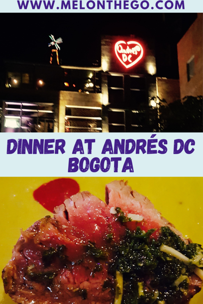 Dinner at Andres DC Pin