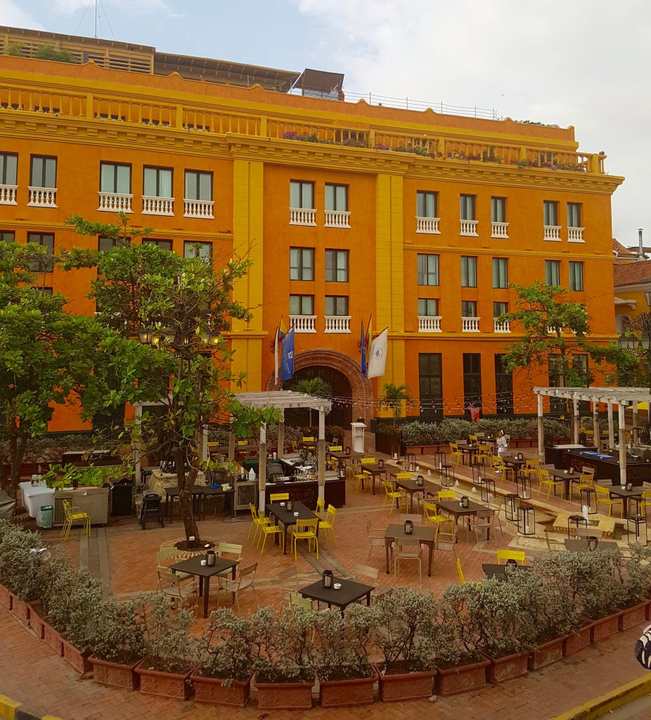 Courtyard Cartagena's tourist area