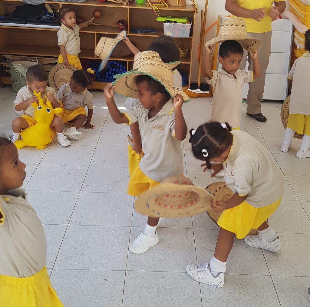 Children dancing