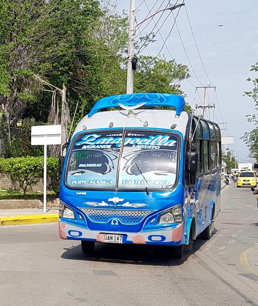 Getting around Cartagena by bus