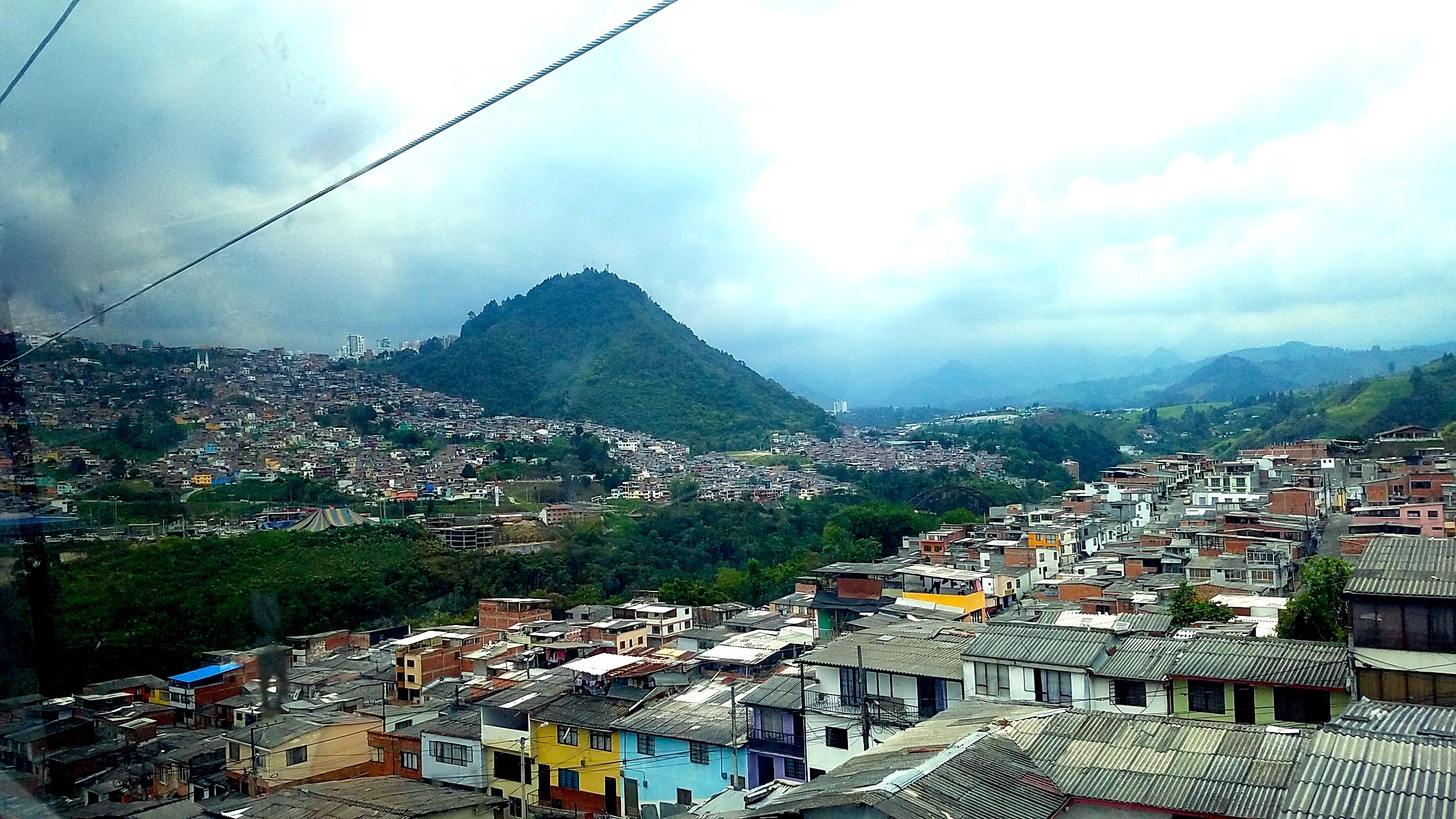 Cable Cars Manizales Town