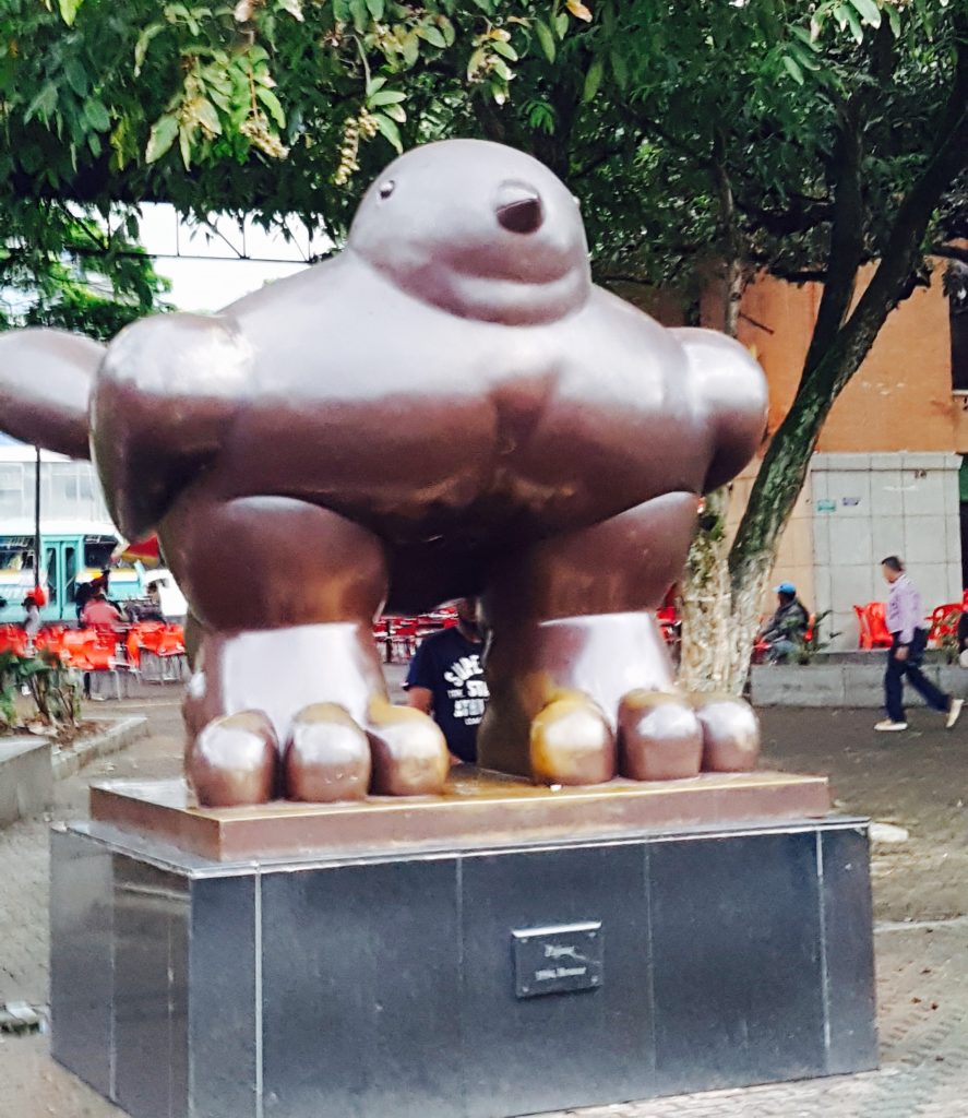 Botero Bird Sculpture