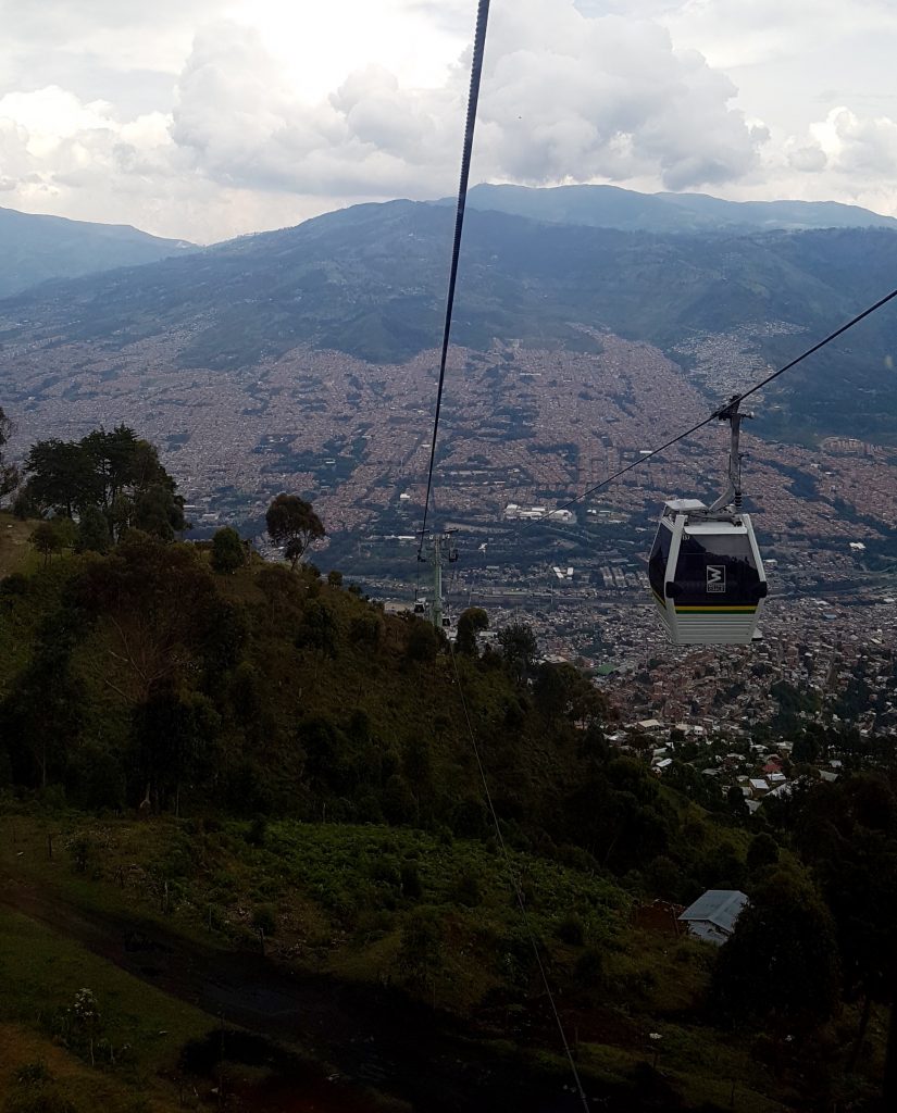 Medellin cable cars