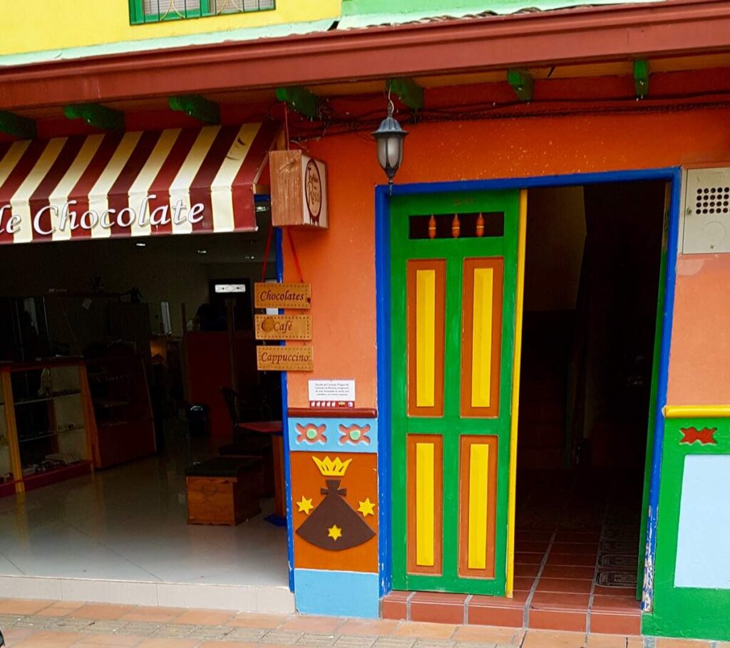 Guatape chocolate shop zocalos