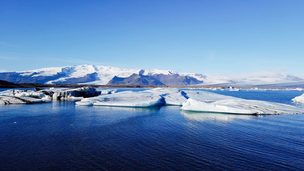 Jokusarlon glacier lake