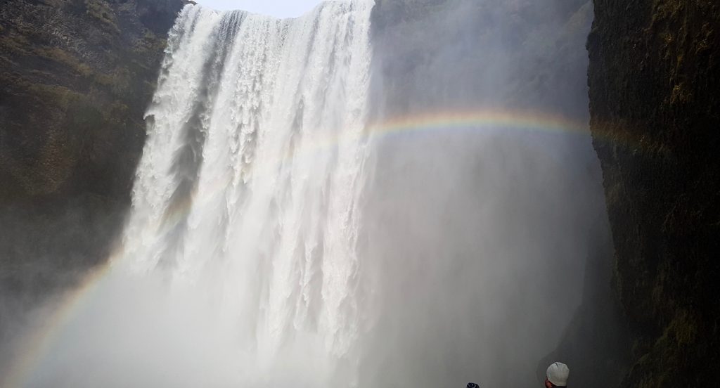 Rainbow at Skogaofoss