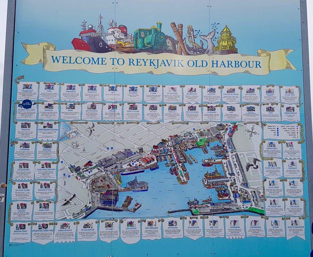 Reykjavik Harbour Map