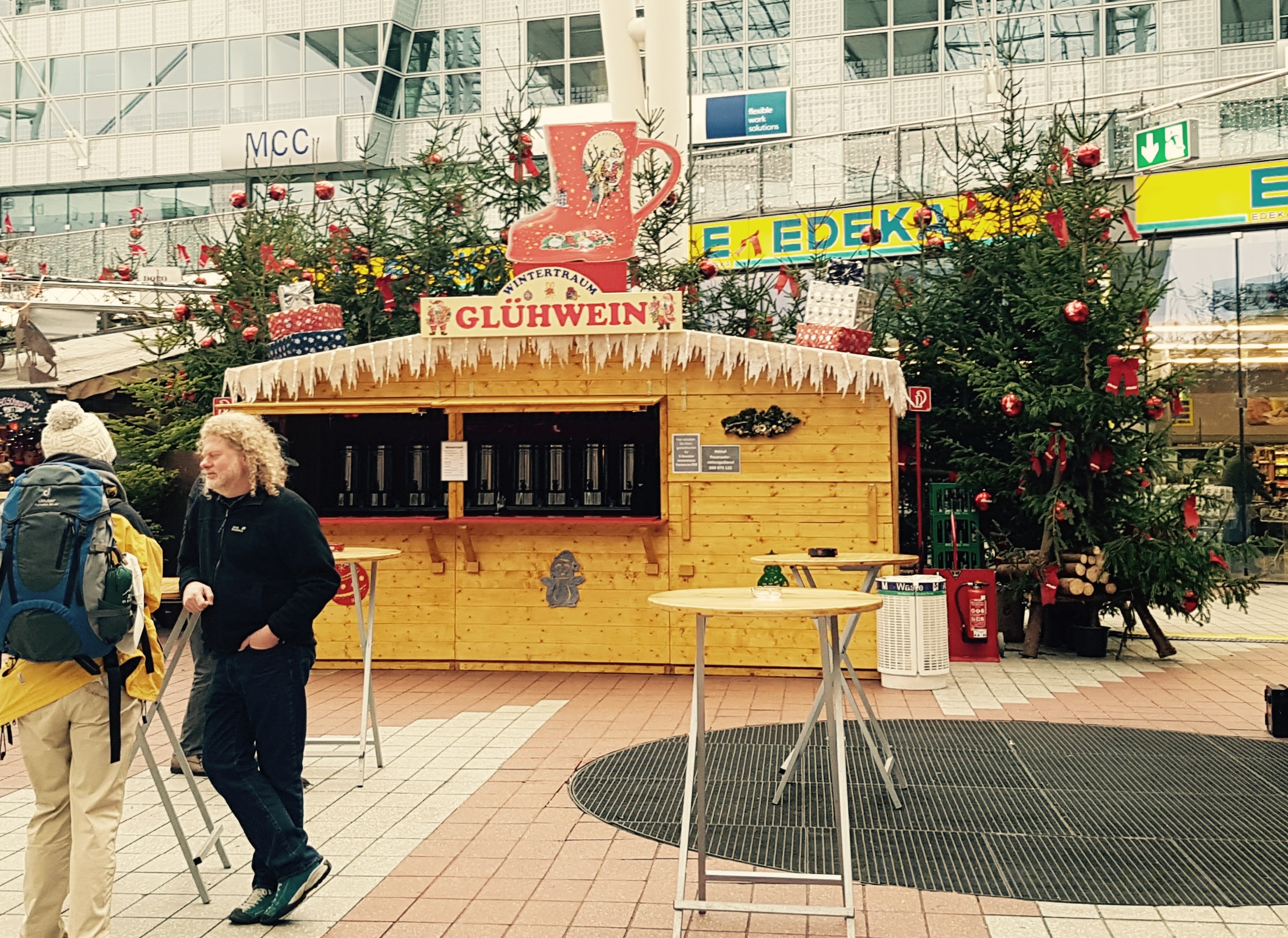 Gluhwein Munich Airport