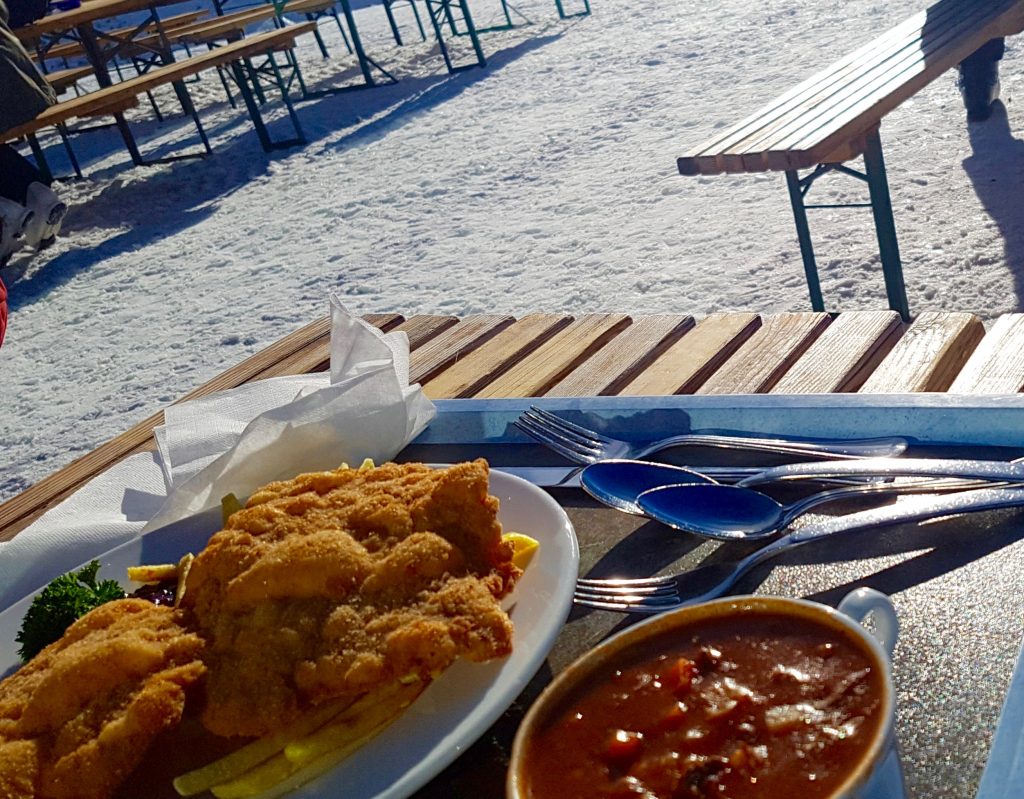 Schnitzel and Goulash Al Fresco