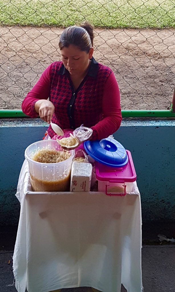 Matagalpa baseball food