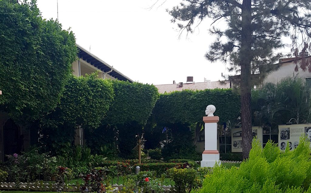 Garden at UNAN León