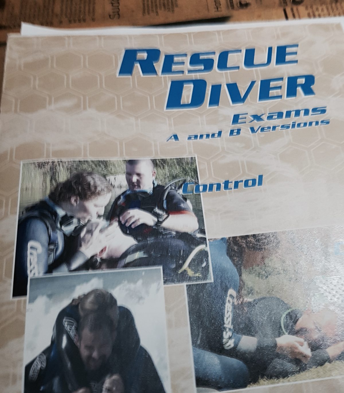 Scuba Training: I am a Rescue Diver