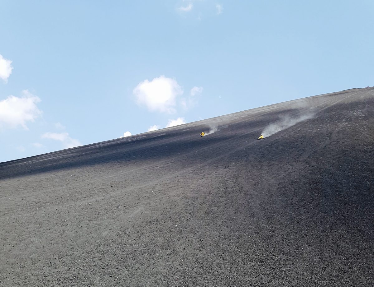 Volcano Boarding at Cerro Negro