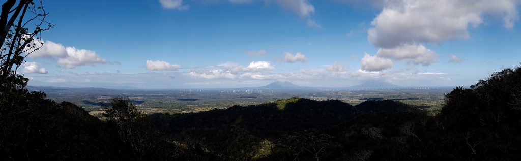 Ometepe Islands view from Parque Aventura las Nubes