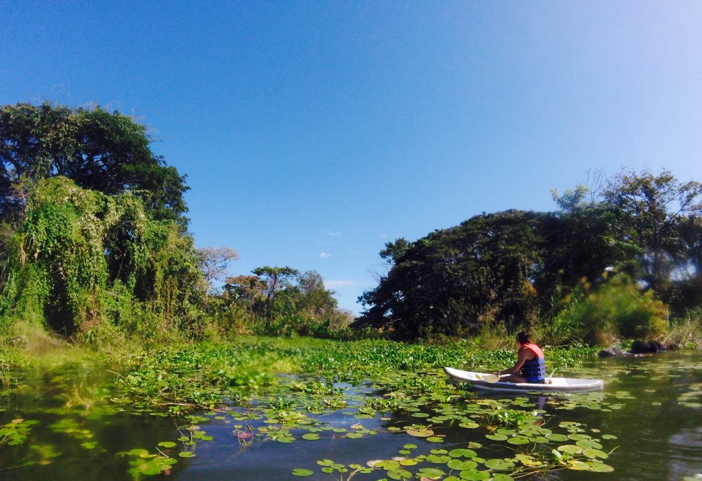 Las Isletas kayaking