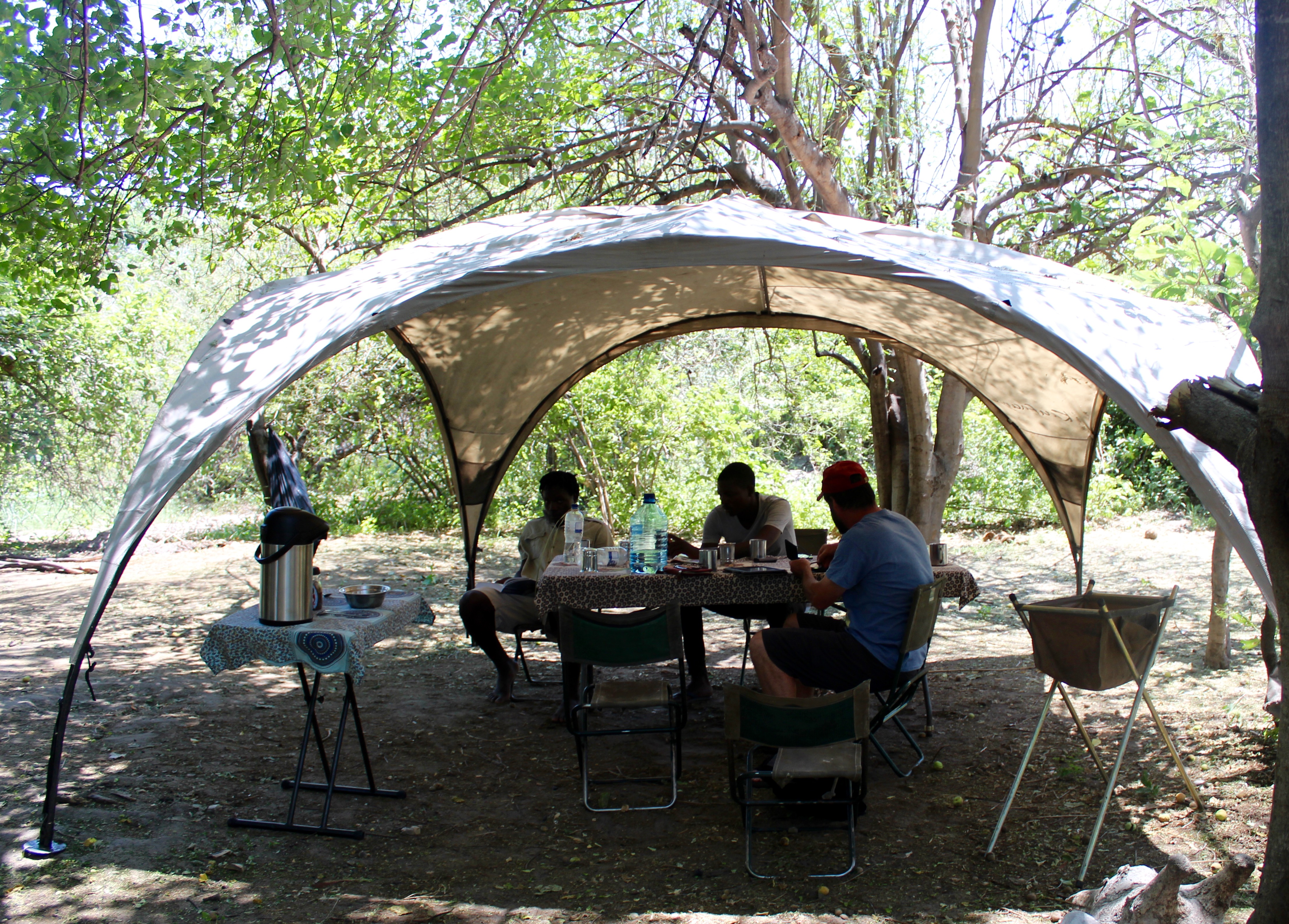 Okavango Delta campsite