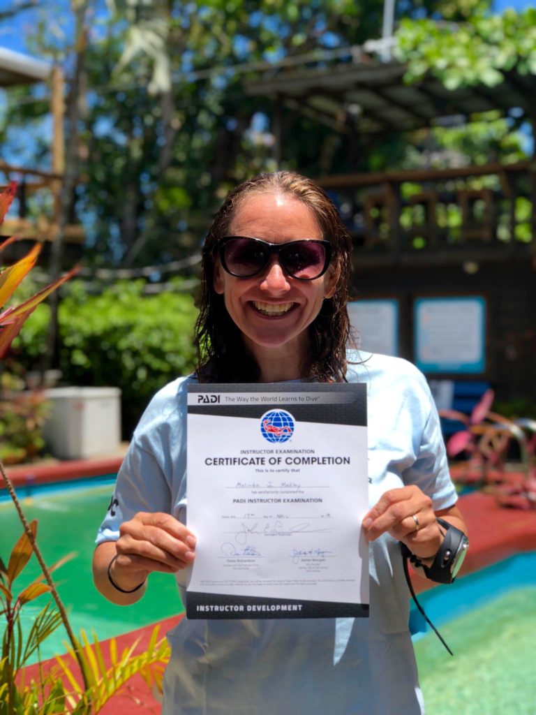 A PADI Instructor