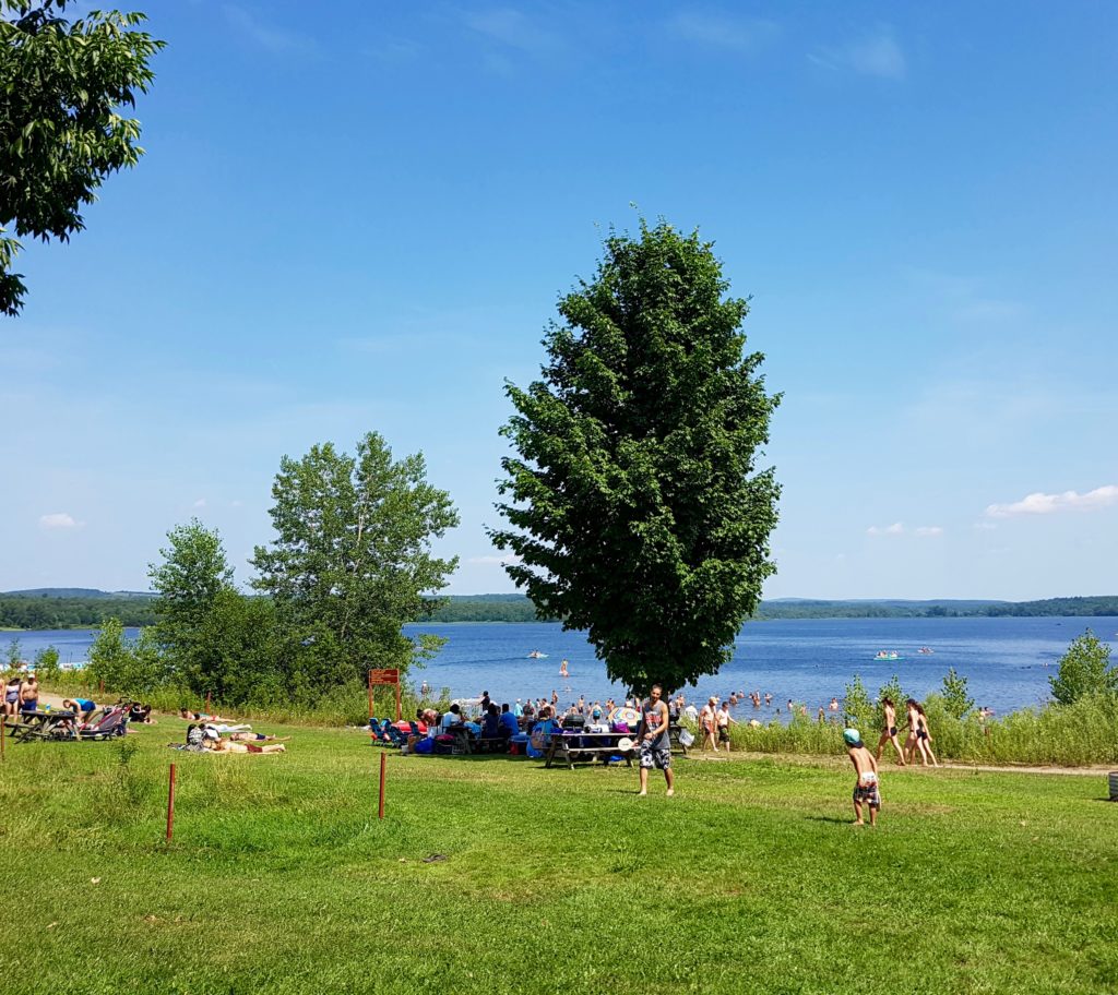 Yamaska Park beach