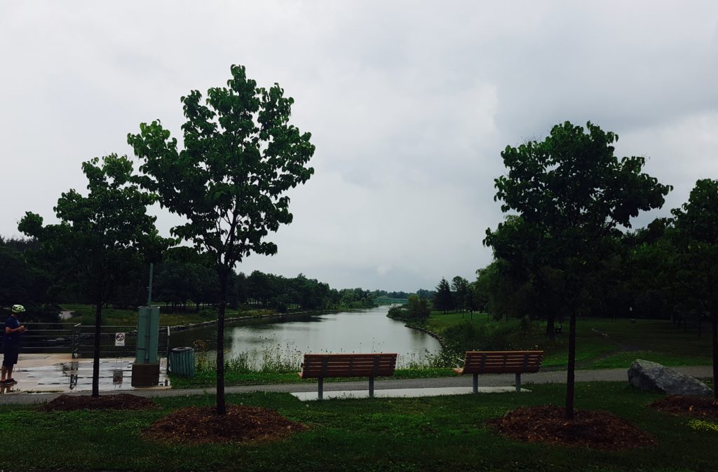 Bike path longueuiel Quebec