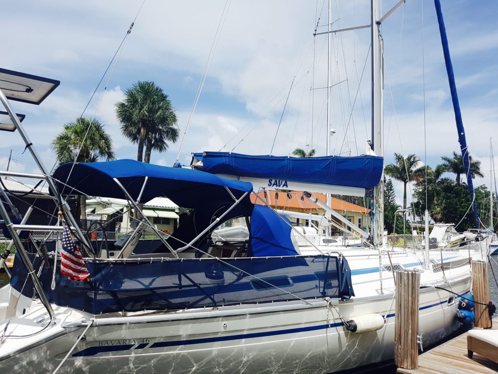 Our Next Adventure is big on board a 46 foot Bavaria sailboat