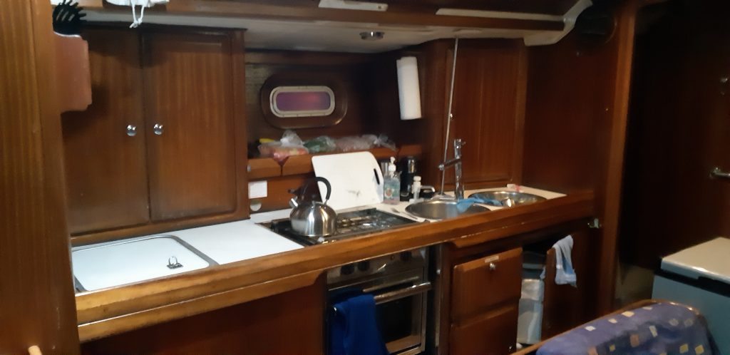 inside sava galley