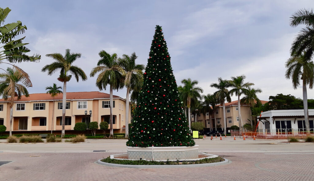 Christmas Tree Boca Raton Florida