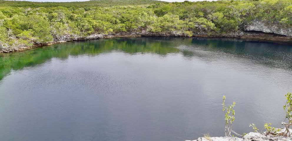 Blue Hole Hoffmans Cay