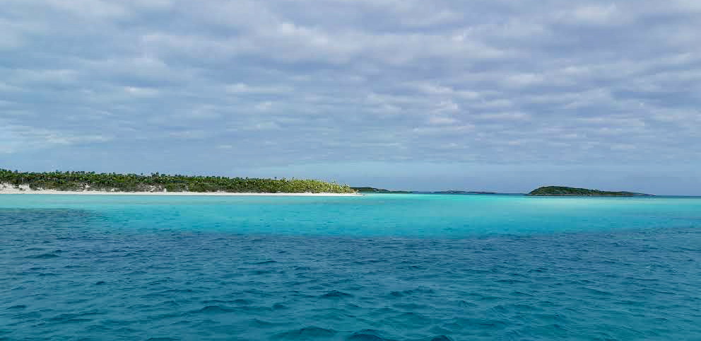 Blue Water in Exuma Cays