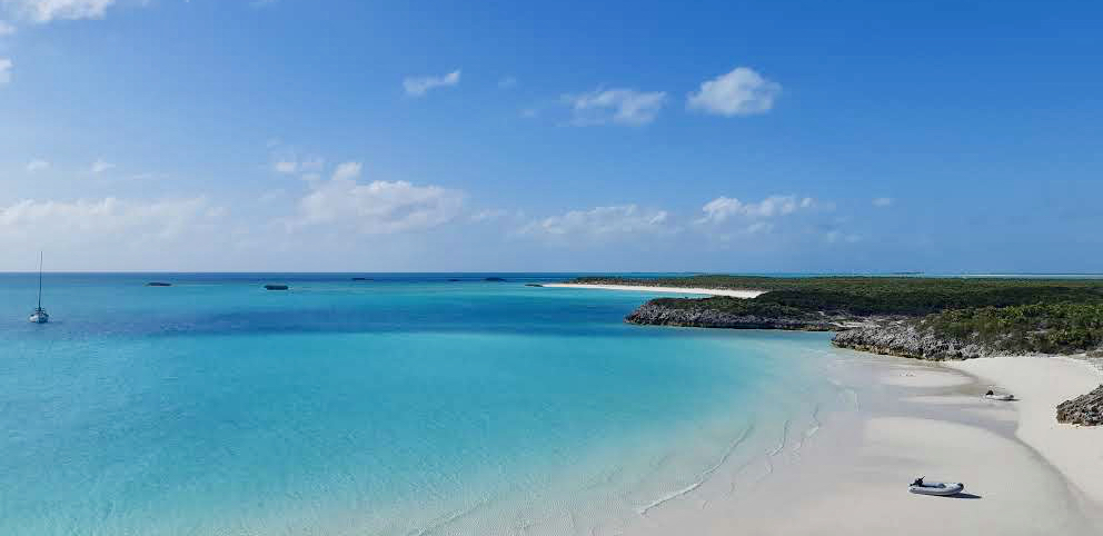 Waterfront, beach, Bahamas