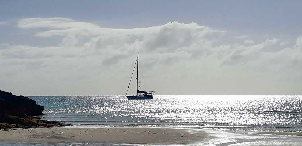 Exuma Cays sailboat