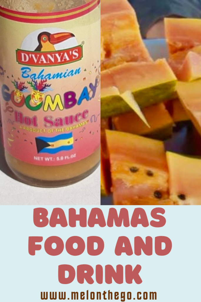 Food and Drink of the Bahamas Pin