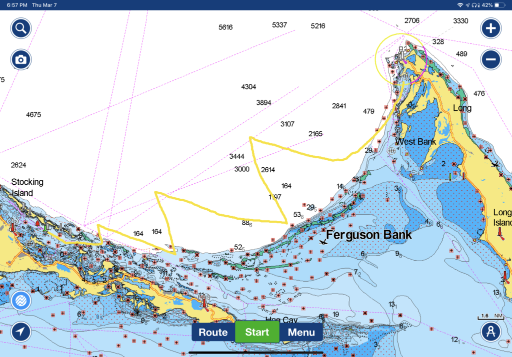 map Long Island sailing