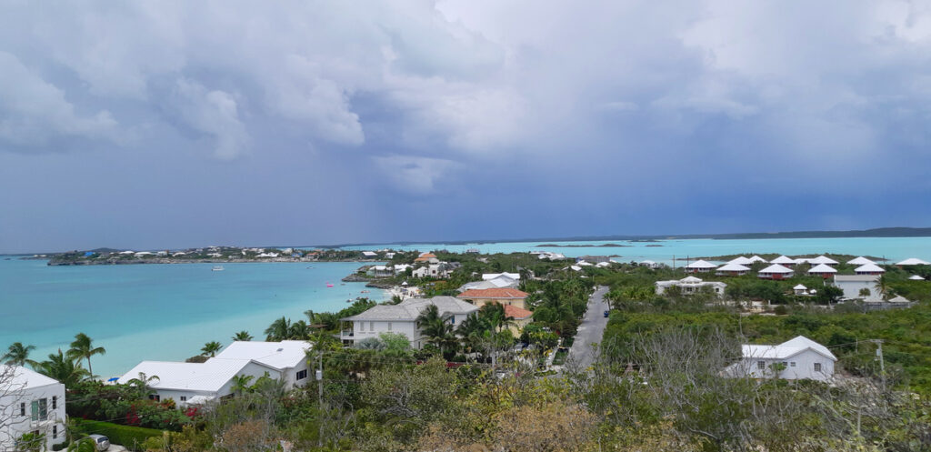 View from Sapodilla Hill Turks and Caicos