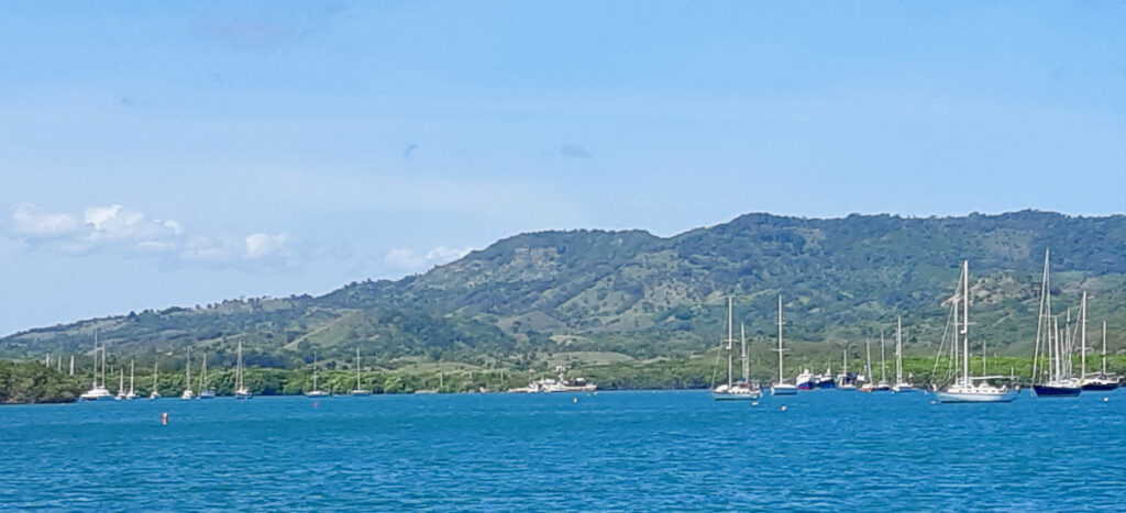 sailboats in Luperon Harbor