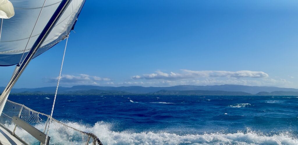 Waves on the trip to Dominican Republic