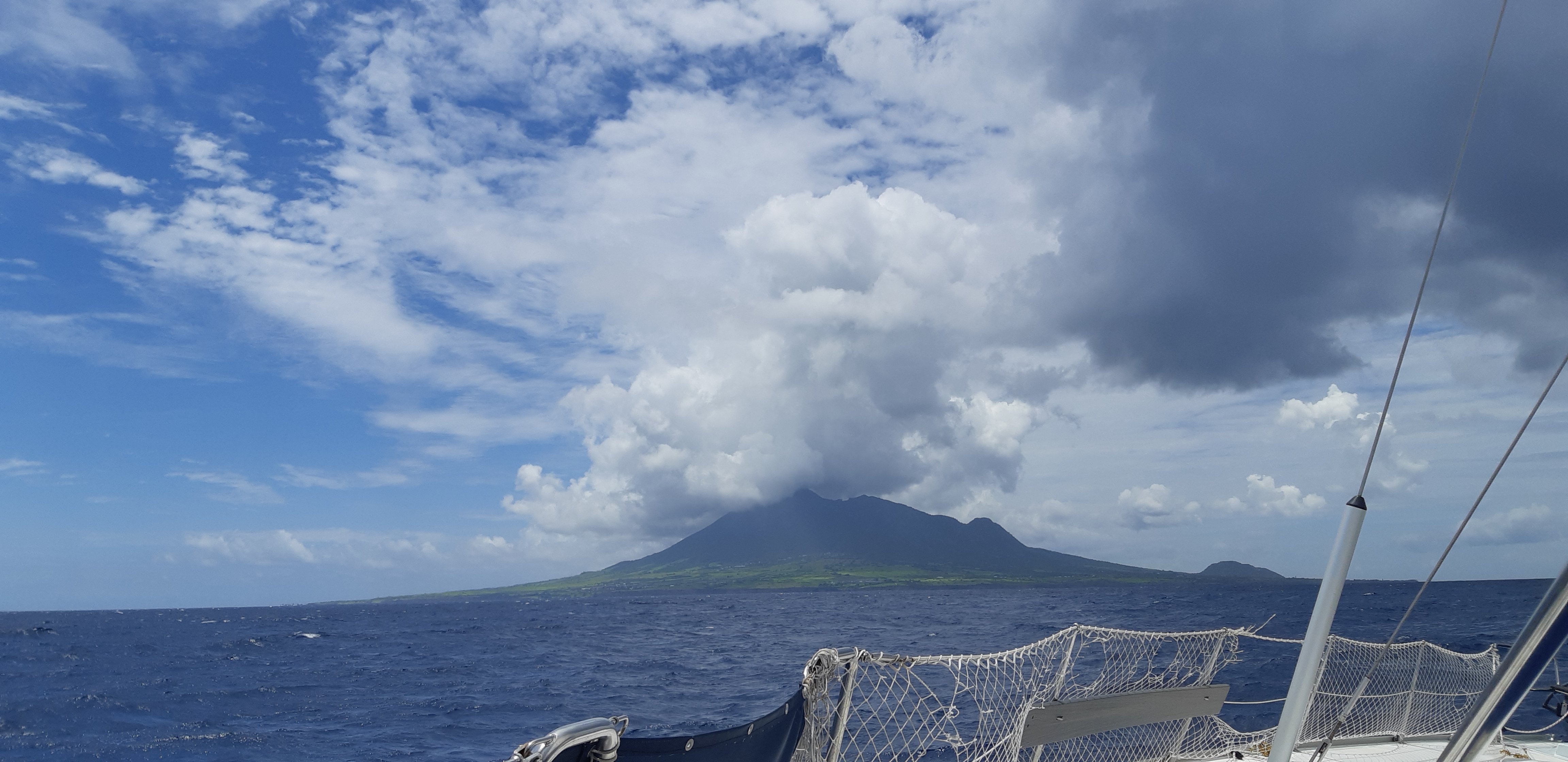 approaching and exploring Saint Kitts