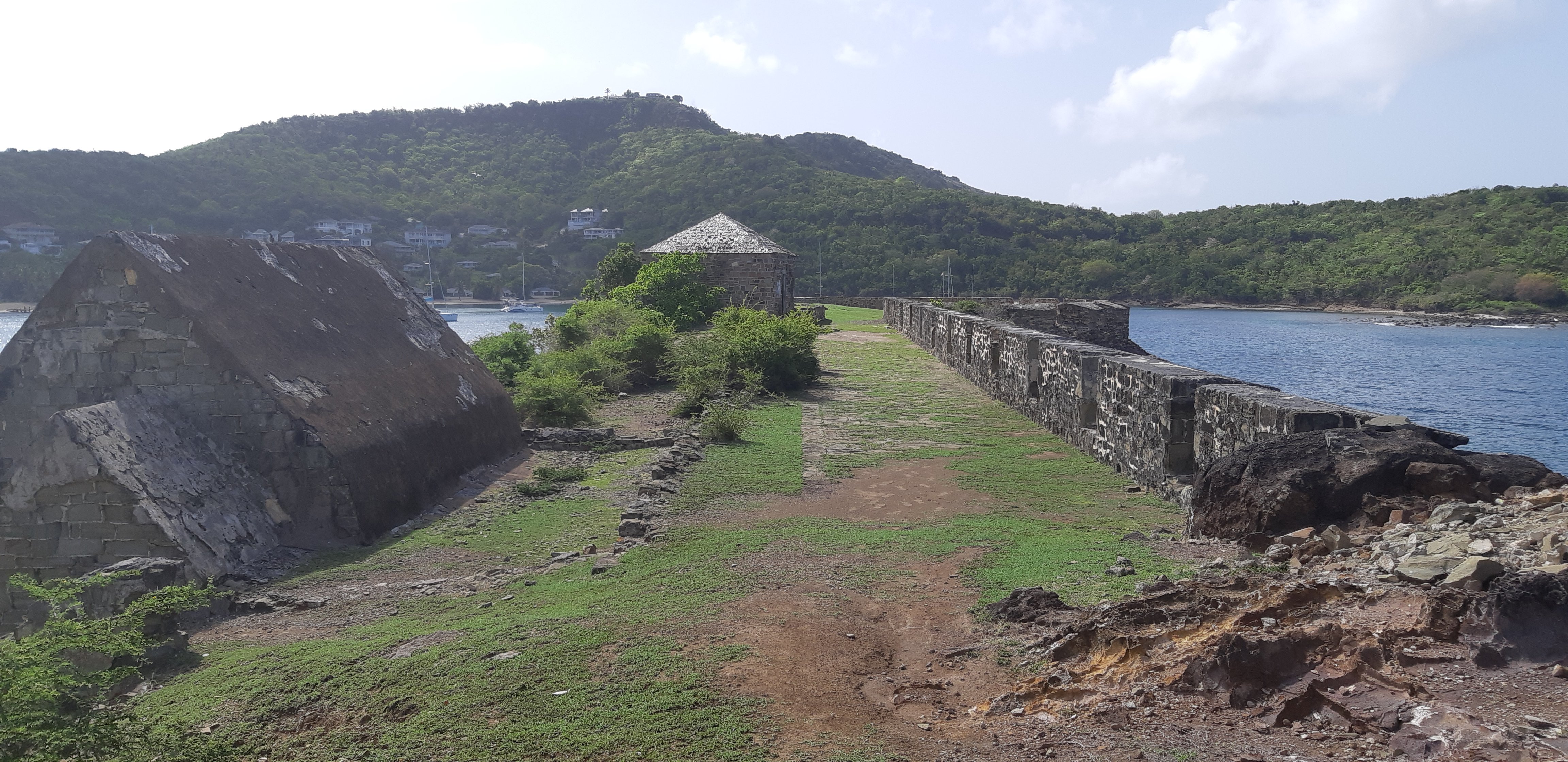 Hiking Nelson's Dockyard