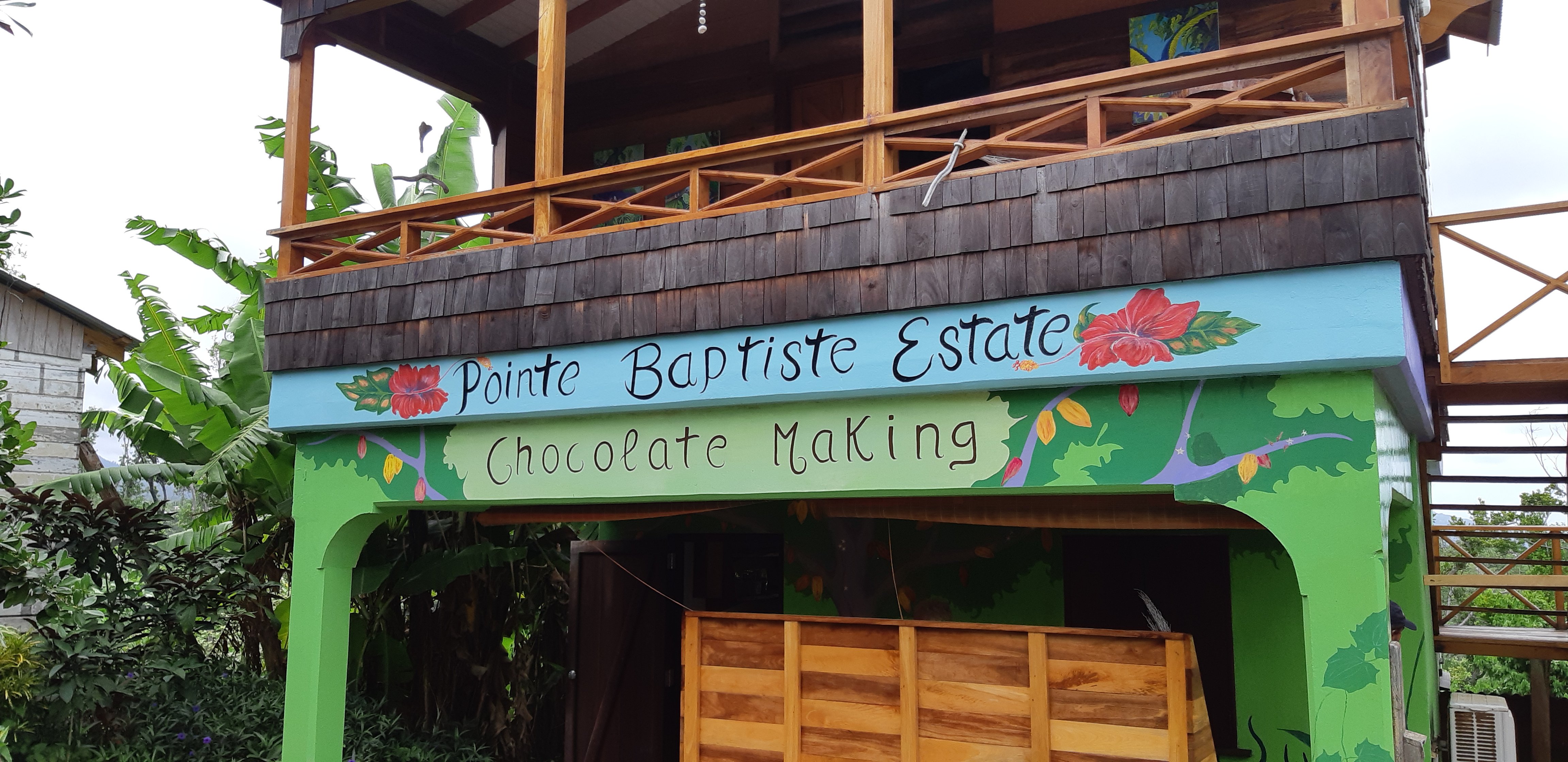 pointe Baptiste chocolate