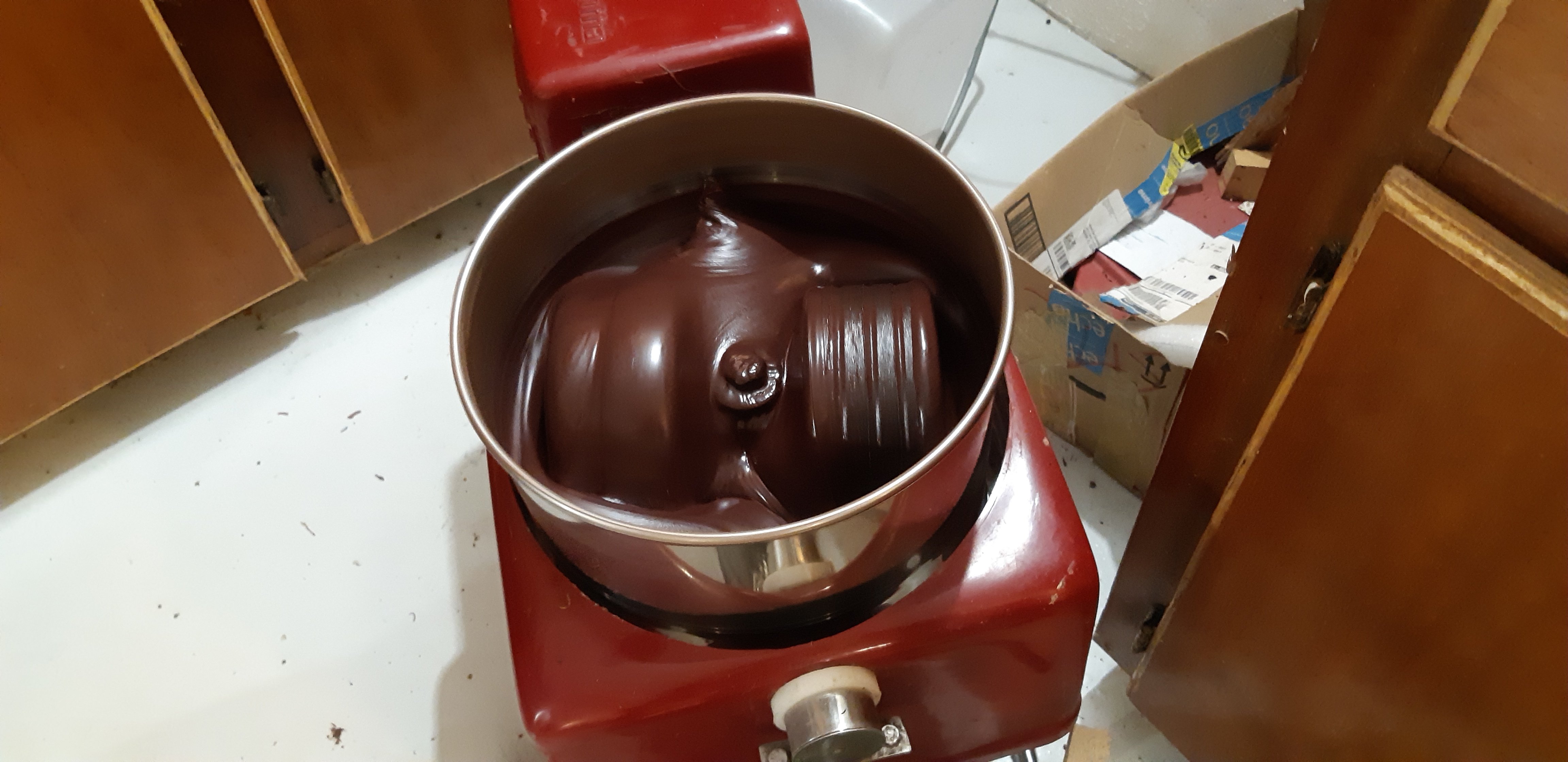 chocolate making