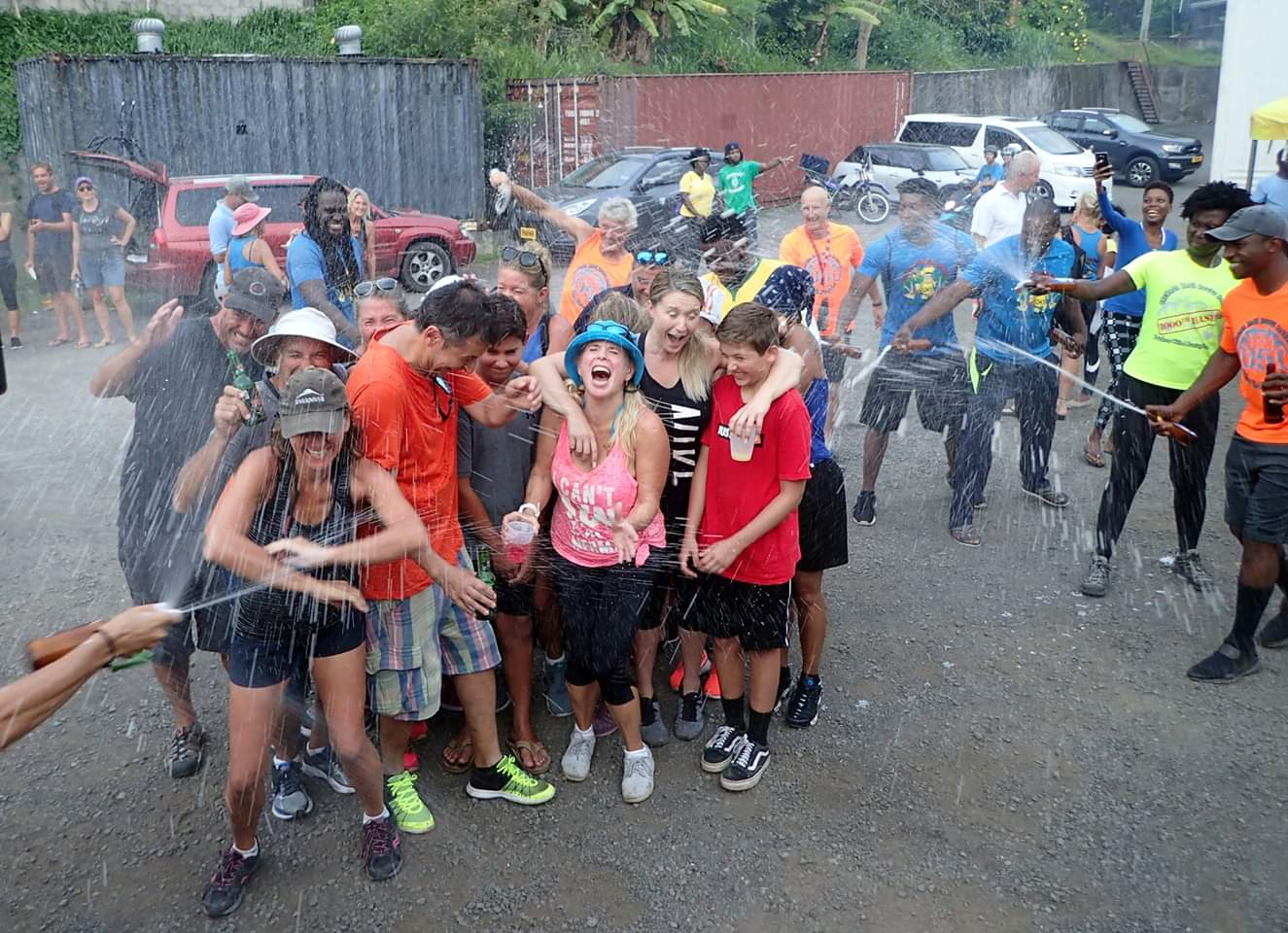 Hash House Harriers fun in Camp Grenada