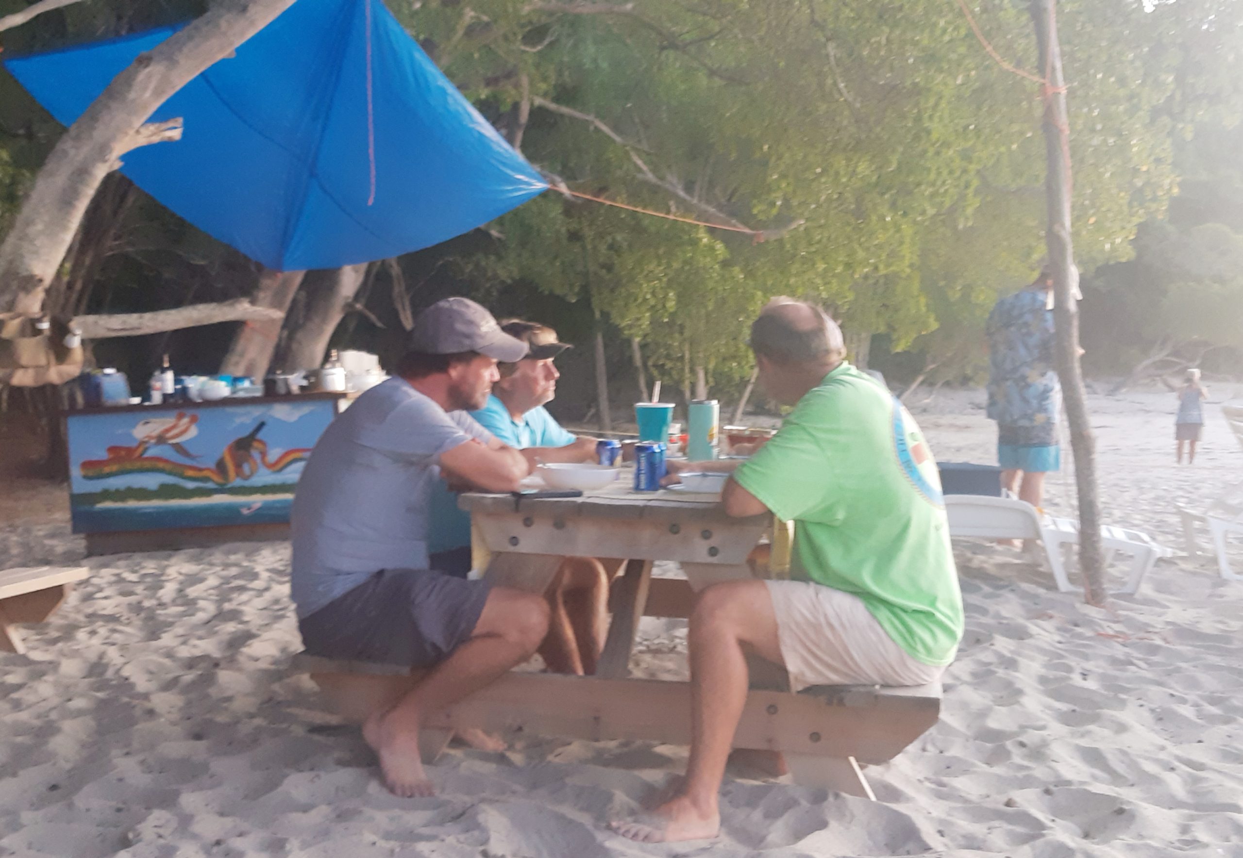 Potluck in Anse la Roche