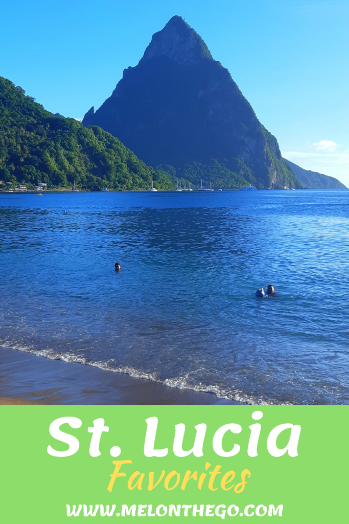 Our Saint Lucia Favorites pin