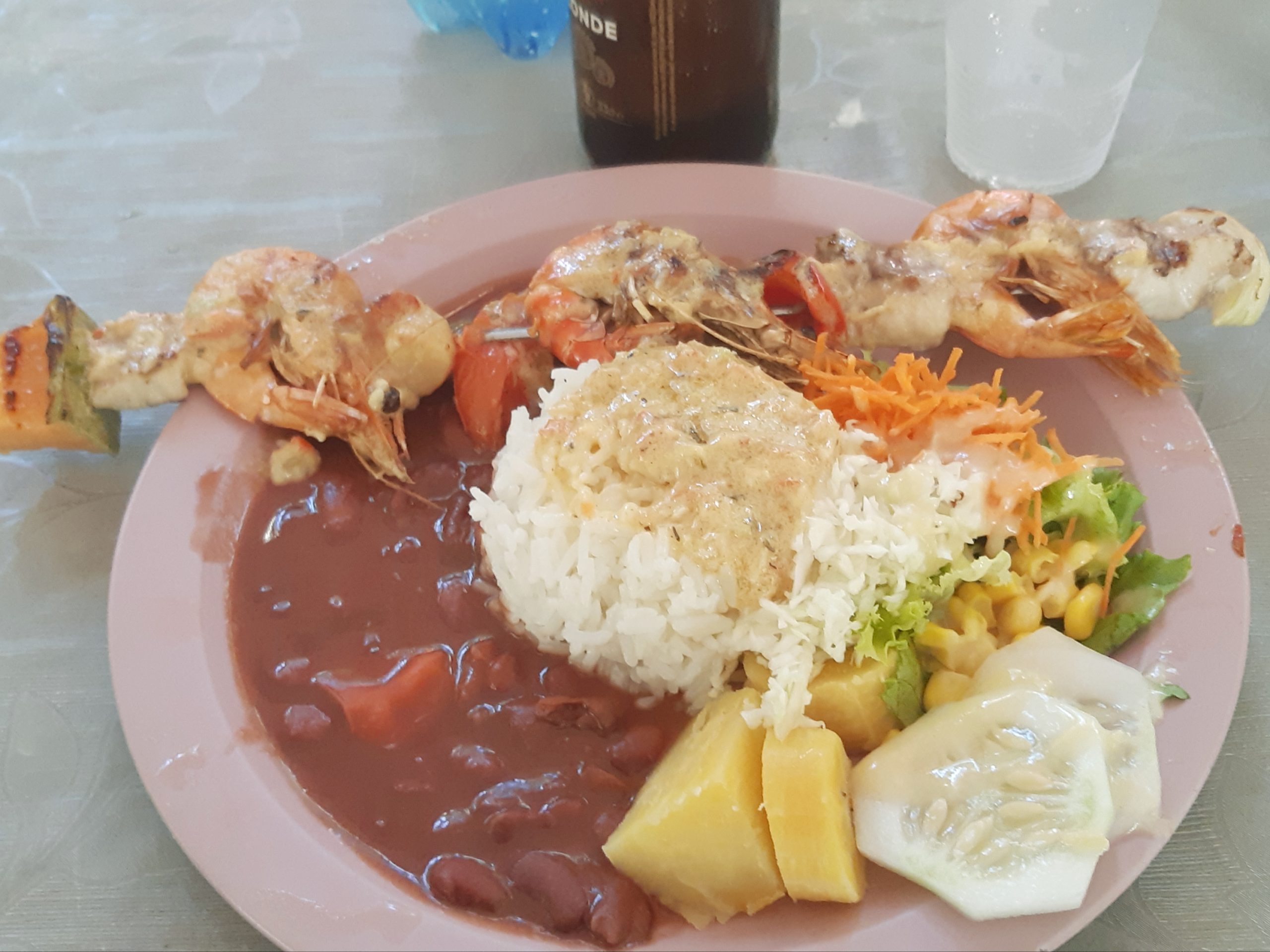 Martinique musts beach lunch