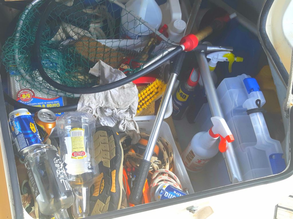 locker on a boat