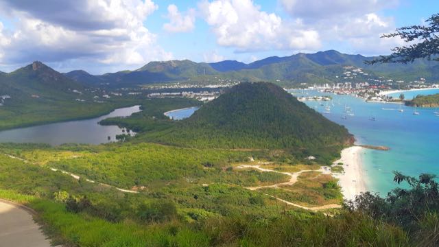 Social Distancing in Antigua hike