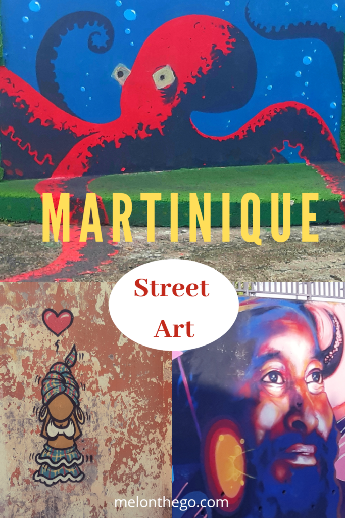 Martinique street art Pin