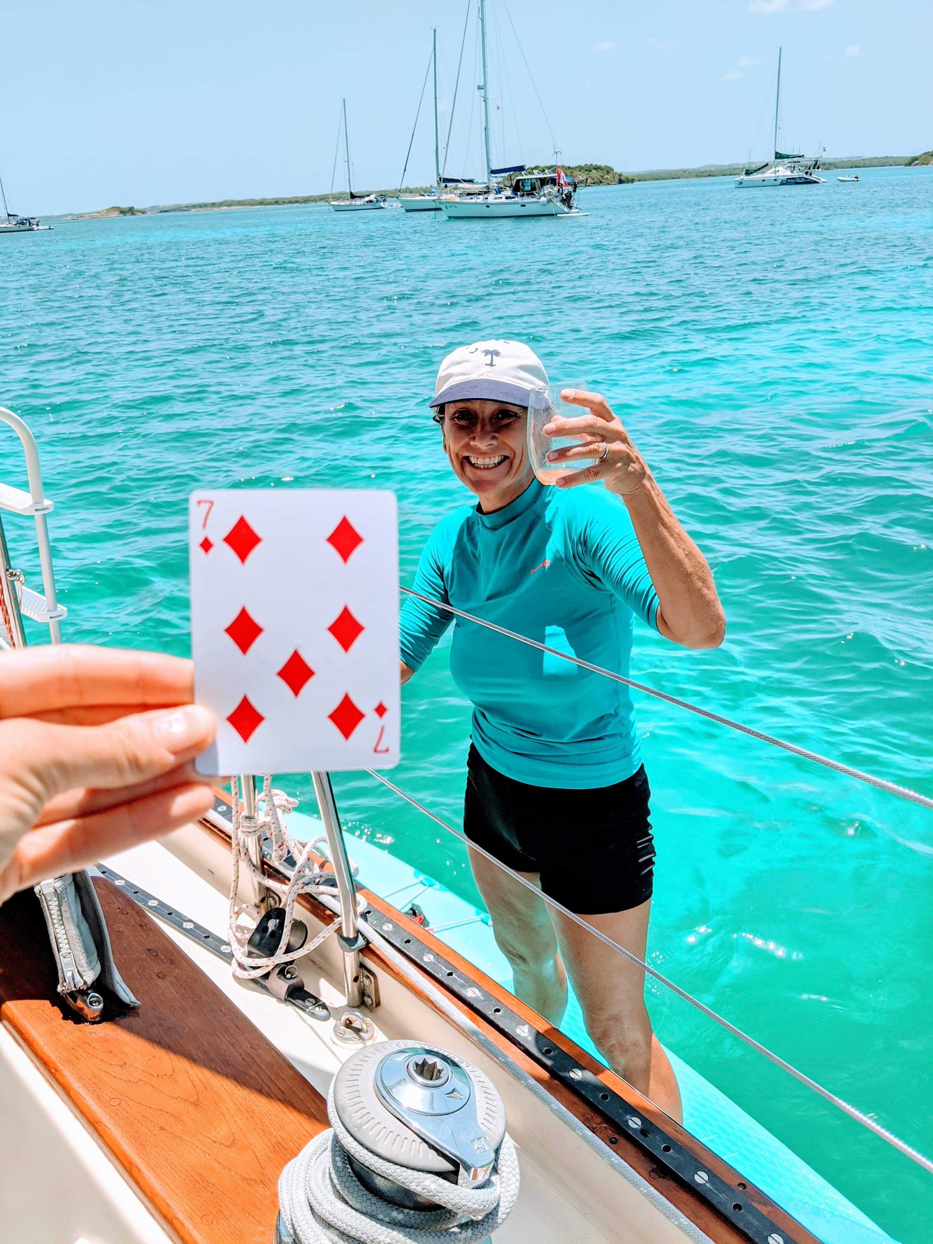 poker run lockdown entertainment in Antigua