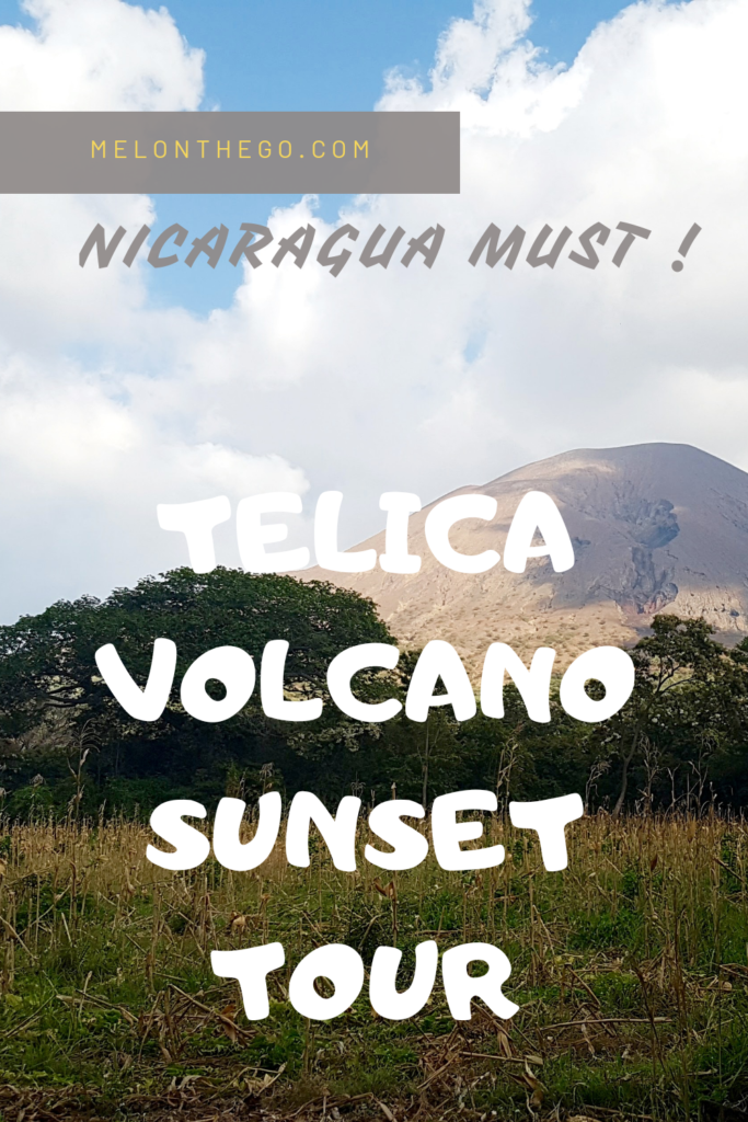 Pin Telica Volcano Sunset tour