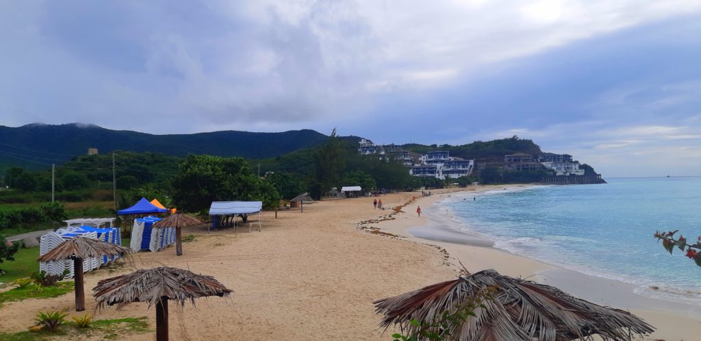 Jolly favorite Antigua beach