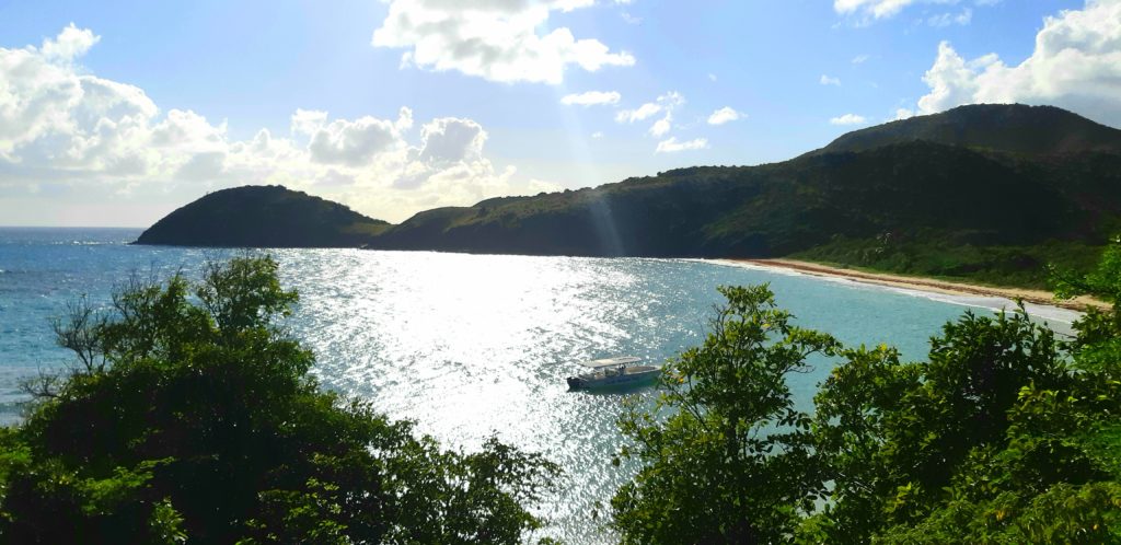 View of Rendezvous Beach Antigua